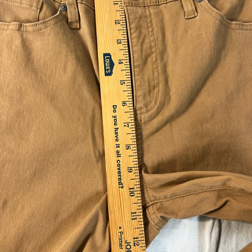 High rise slimmed pocket straight leg jeans - Picture 12 of 13